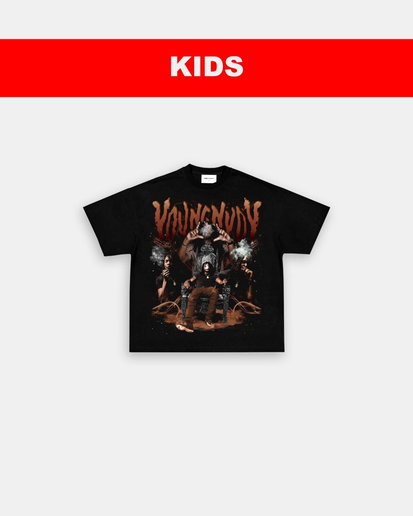 YOUNG NUDY - KIDS TEE - clothing by TeeHivey.com (Image 1)