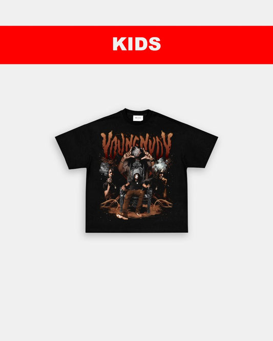 YOUNG NUDY - KIDS TEE - clothing by TeeHivey.com (Image 1)