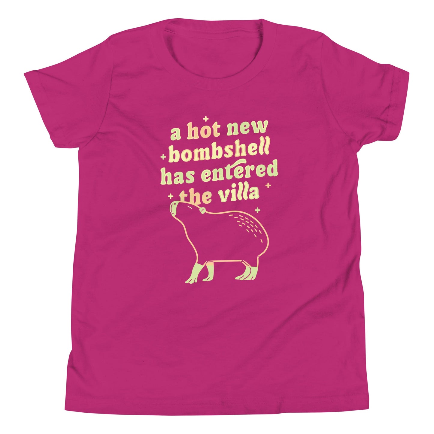 A Hot New Bombshell Has Entered The Villa Kid's Youth Tee