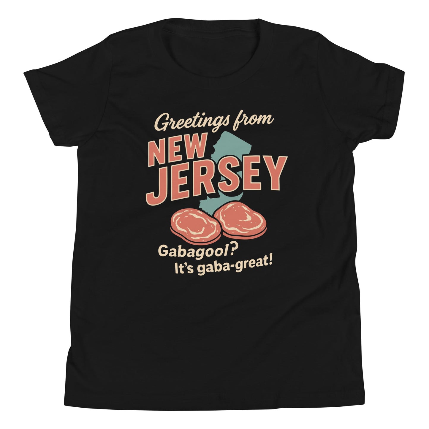 Greetings From New Jersey Kid's Youth Tee