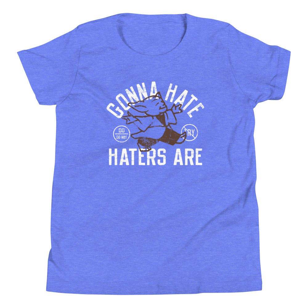 Gonna Hate Haters Are Kid's Youth Tee