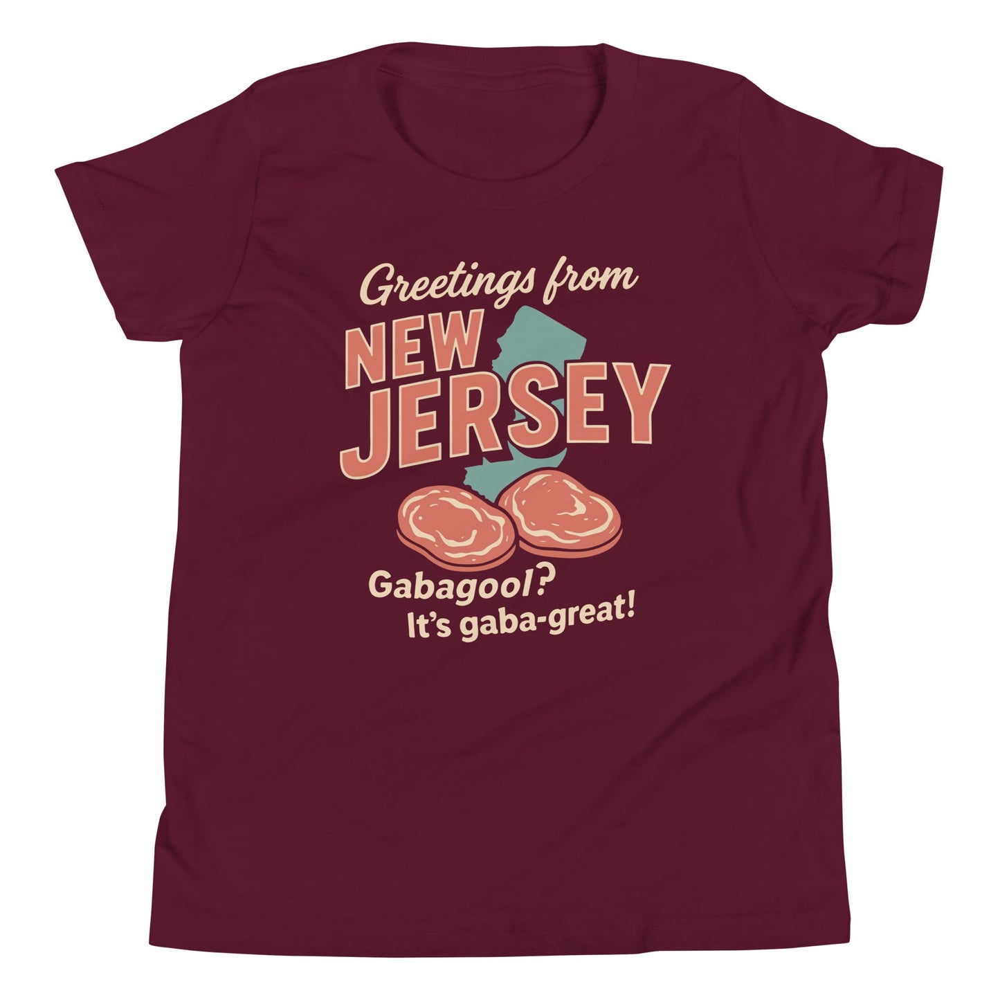 Greetings From New Jersey Kid's Youth Tee