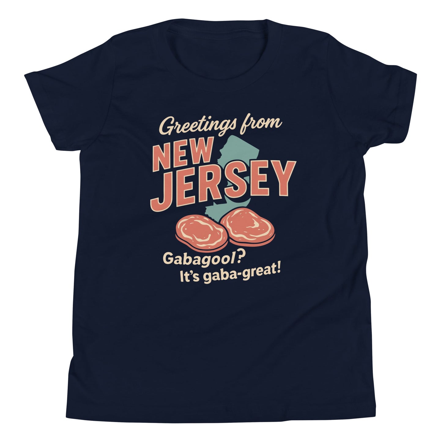 Greetings From New Jersey Kid's Youth Tee