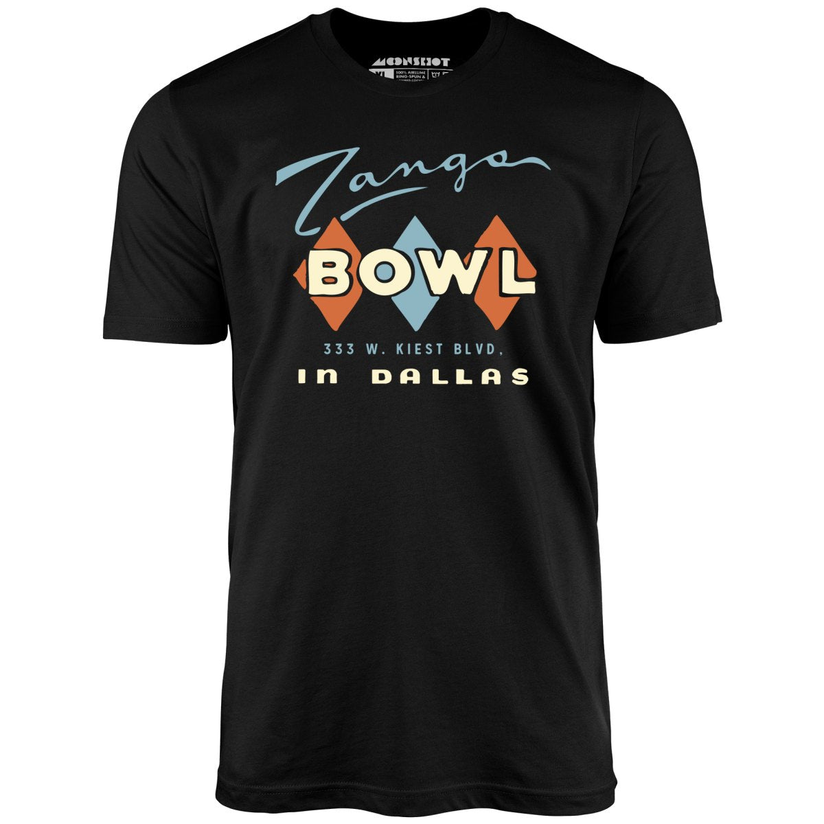 Zangs Bowl - Dallas, TX - Vintage Bowling Alley - Unisex T-Shirt