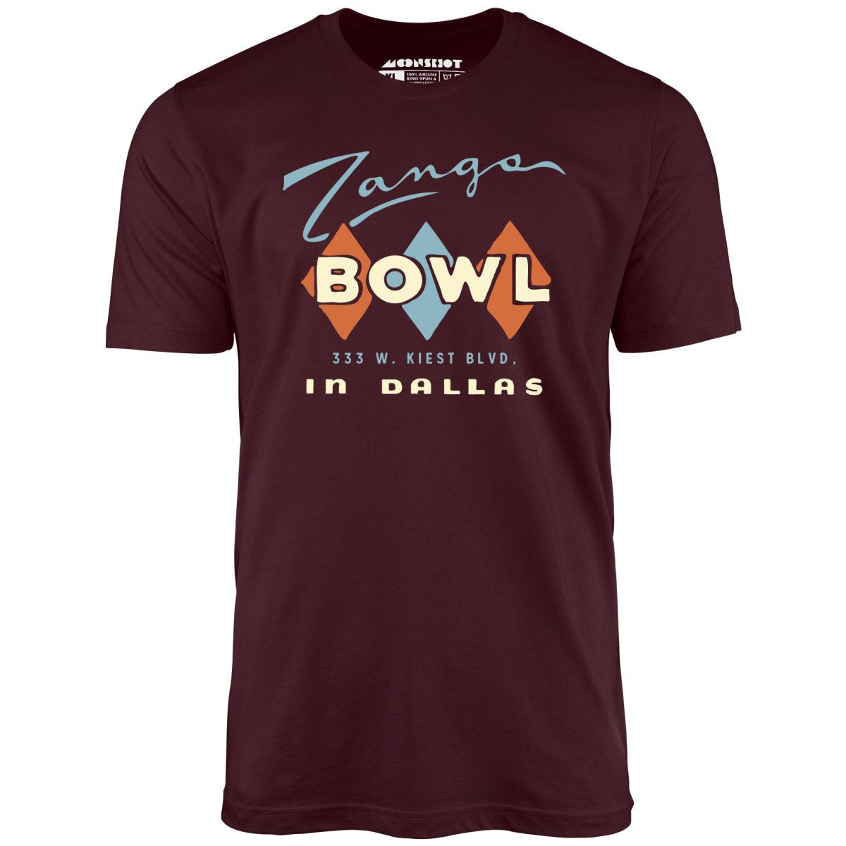 Zangs Bowl - Dallas, TX - Vintage Bowling Alley - Unisex T-Shirt