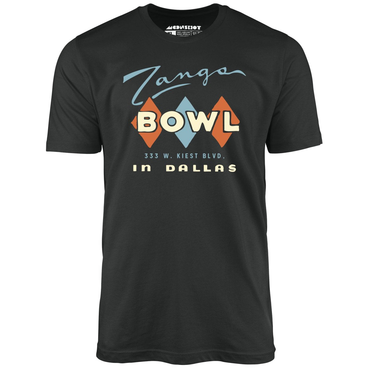 Zangs Bowl - Dallas, TX - Vintage Bowling Alley - Unisex T-Shirt