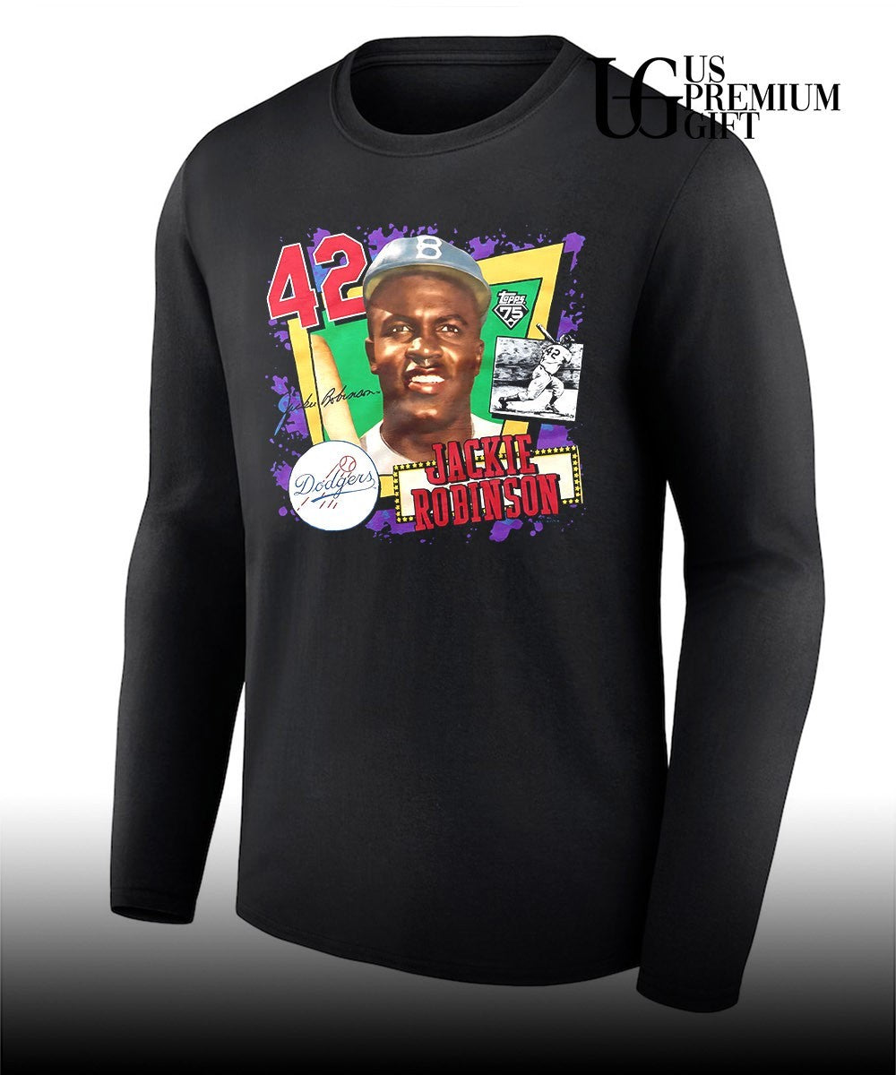Jackie Robinson Los Angeles Dodgers baseball vintage shirt