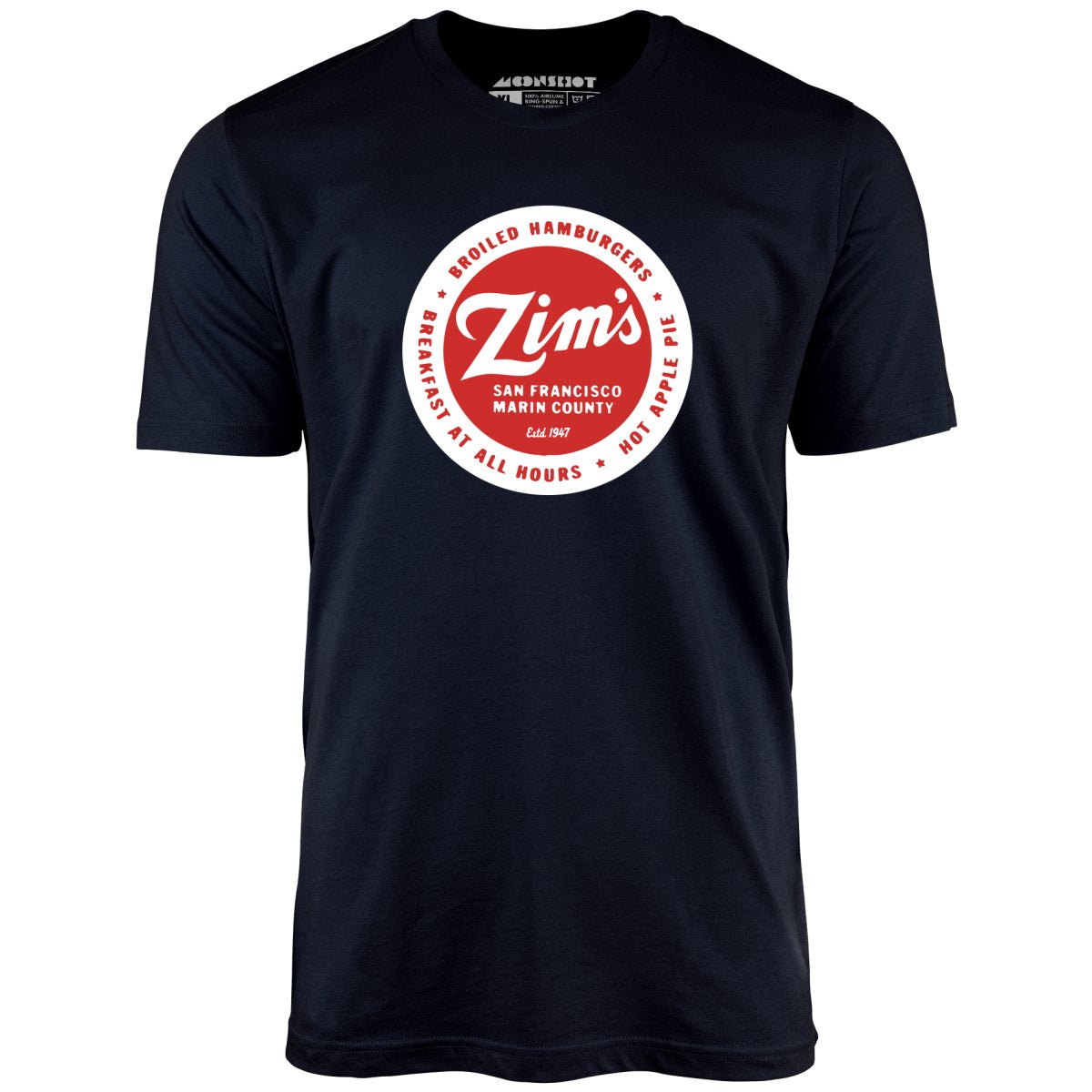 Zim's Hamburgers - San Francisco, CA - Vintage Restaurant - Unisex T-Shirt