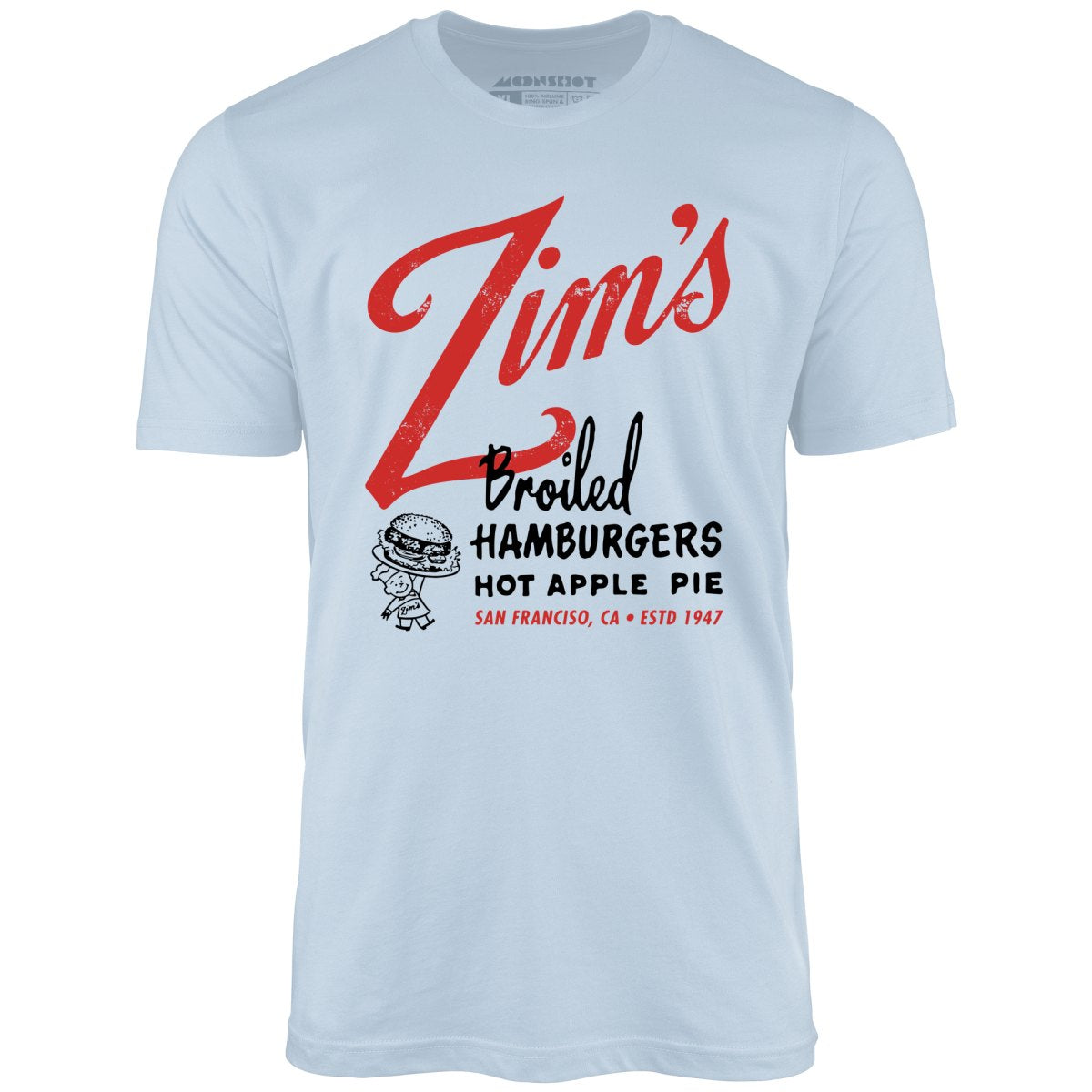 Zim's Hamburgers v1 - San Francisco, CA - Vintage Restaurant - Unisex T-Shirt