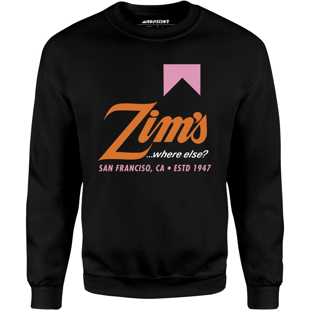 Zim's Hamburgers v3 - San Francisco, CA - Vintage Restaurant - Unisex Sweatshirt