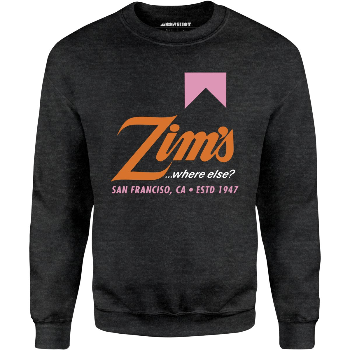 Zim's Hamburgers v3 - San Francisco, CA - Vintage Restaurant - Unisex Sweatshirt