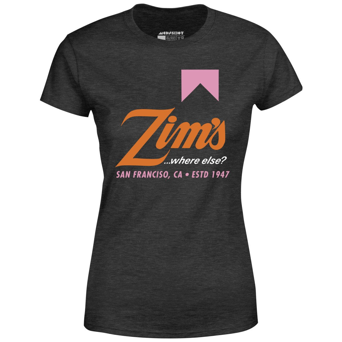 Zim's Hamburgers v3 - San Francisco, CA - Vintage Restaurant - Women's T-Shirt