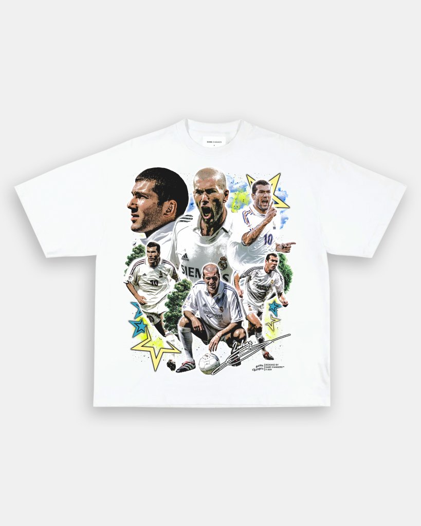 ZINEDINE ZIDANE TEE - clothing by TeeHivey.com (Image 1)