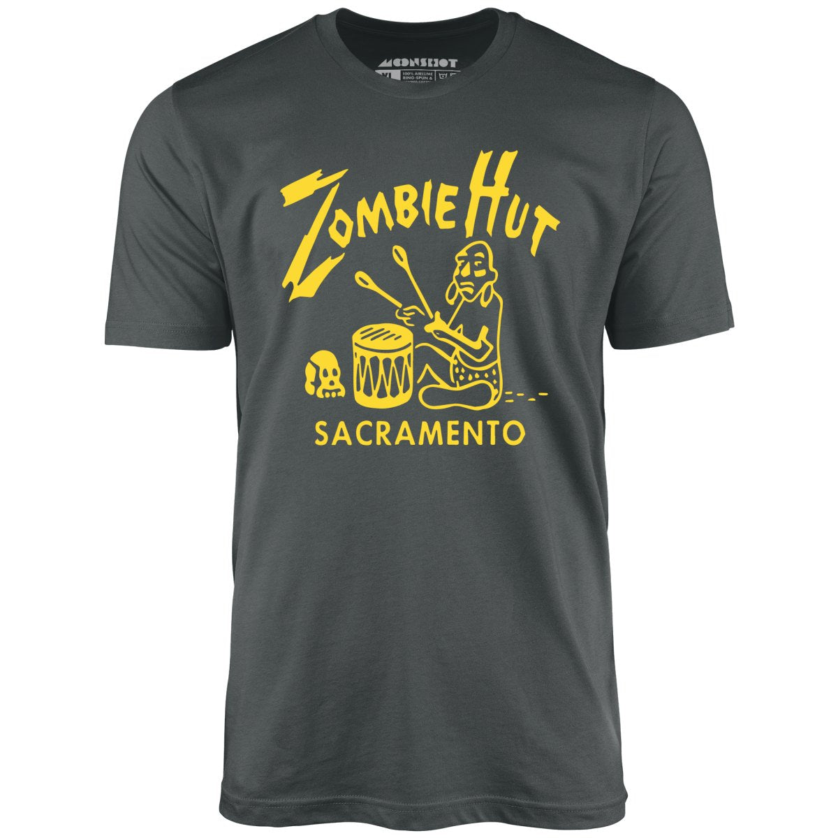 Zombie Hut - Sacramento, CA - Vintage Tiki Bar - Unisex T-Shirt